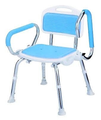 【L'elan】豪華型洗澡椅 (具上掀式扶手)【HO-187-BU】-1