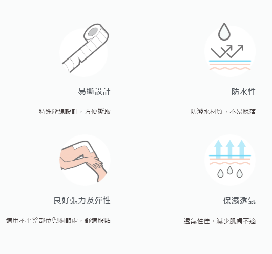 【美得膚】疤痕護理矽膠捲-1