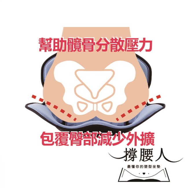 撐腰人-有感塑型坐墊-4